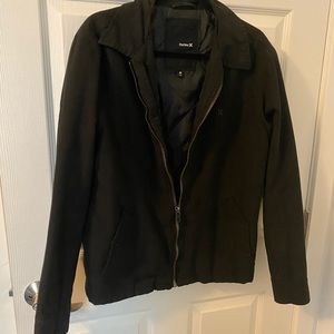 Men’s Hurley Black Zip Jacket